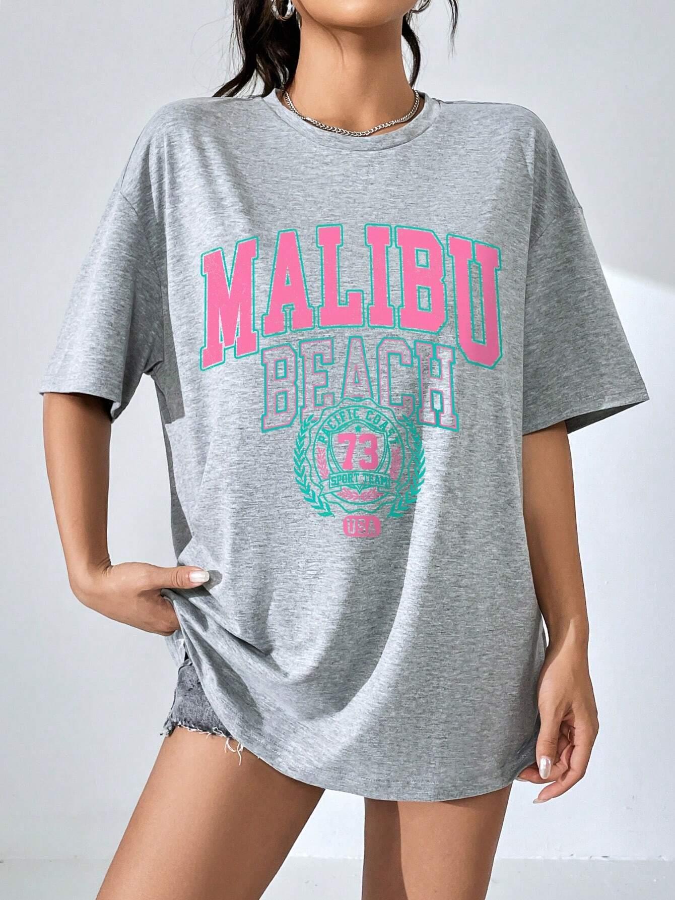 Malibu пляжные женские футболк – обзор и цена Streetwear Brand Clothing