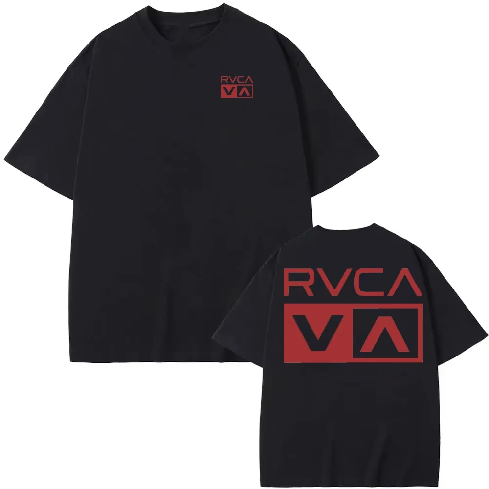 Футболка RVCA, черная, летняя, – обзор и цена Streetwear Brand Clothing