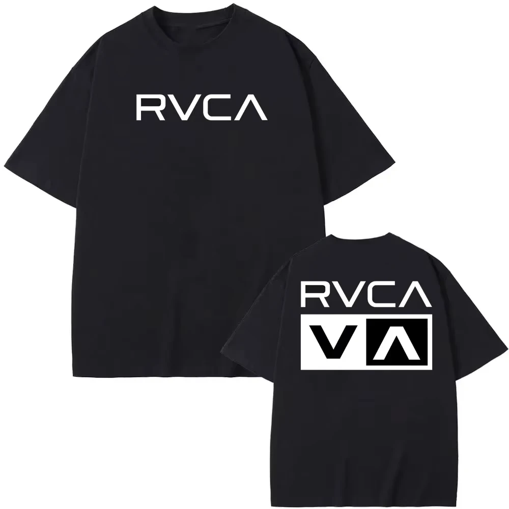 Футболка RVCA, черная, летняя, – обзор и цена Streetwear Brand Clothing